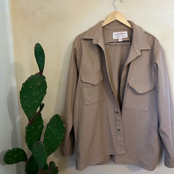 FILSON jac shirt 100% virgin wool - vintage camel - Picture 1 of 5